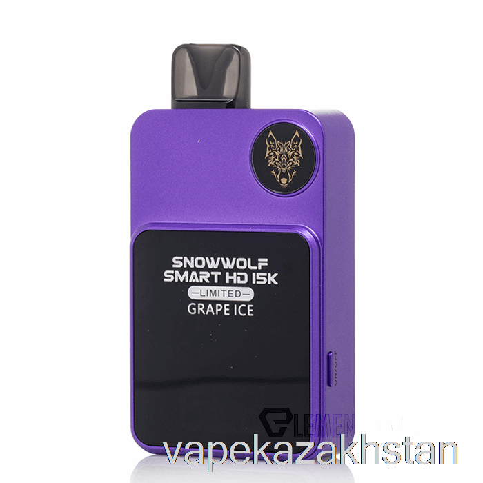 Vape Disposable Snowwolf Smart HD 15K Limited Disposable Grape Ice